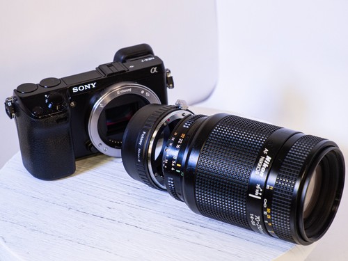 Sony mount adapted nikon af - adapted,