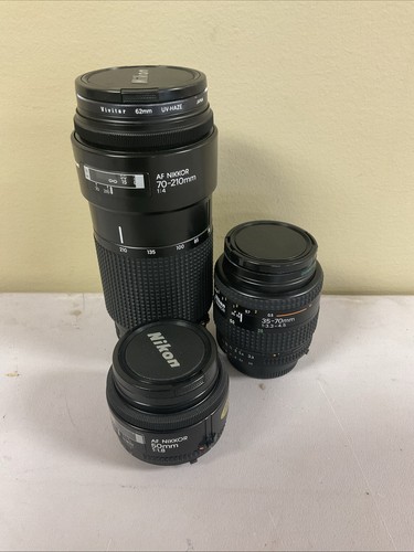 Nikon nikkor 210mm 50mm - af,