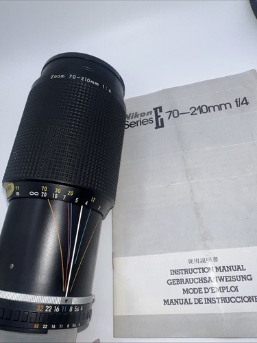 Nikon series 210mm f - 70-210mm, f/4